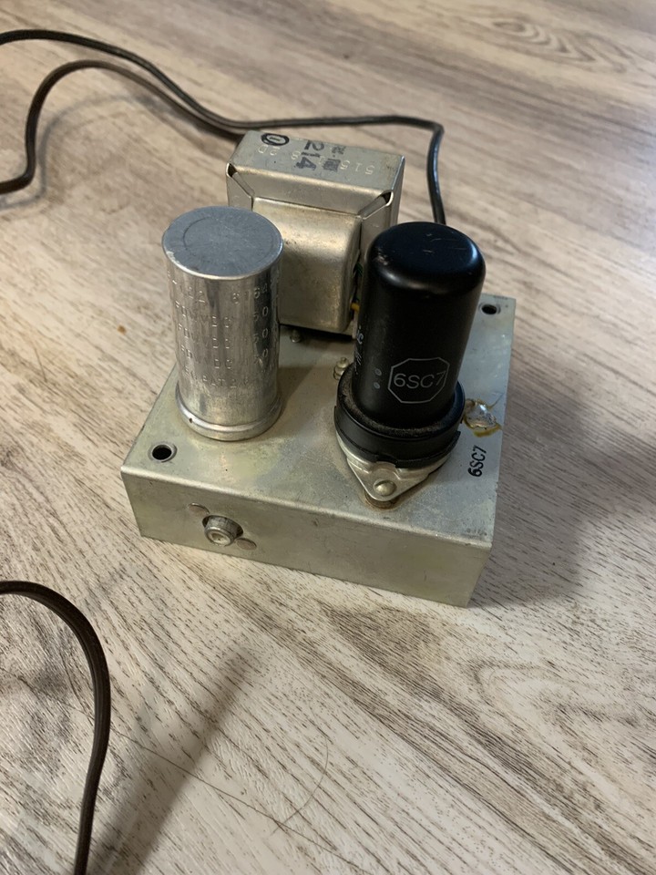 Fisher Mono Tube Preamplifier eBay