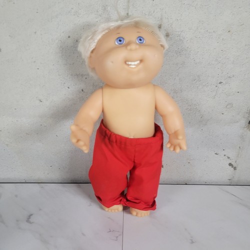 Vintage 1991 Hasbro Cabbage Patch Kids Splash N Tan costume da bagno bambola capelli castani 14" - Foto 4 di 14