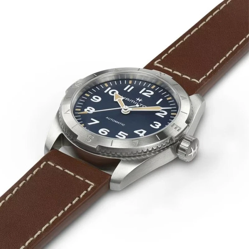 Hamilton khaki field shop blue dial automatic