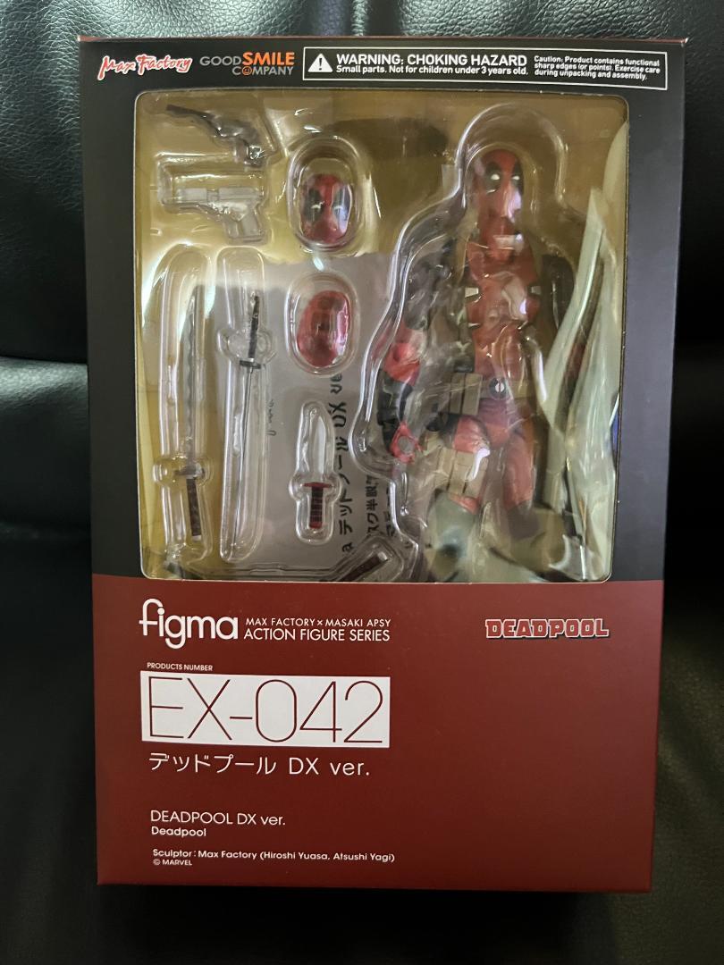figma EX-042 Deadpool DX Actionfigur 2017 Japan Max Factory figma EX-042 Deadpool DX Actionfigur 2017 Japan Max Factory