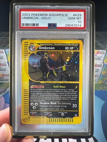 Umbreon H29/H32 Aquapolis Holo