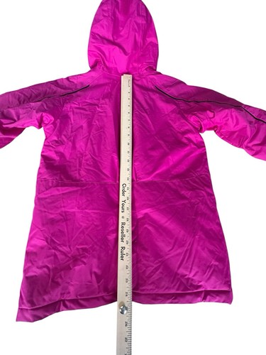 Columbia Omni Heat Jacket Girls Size L 14/16 Reflective Jacket NWT Pink - Picture 5 of 15