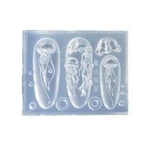 Jellyfish Nail Art Dropper Molds Nail Decoration Molds Jellyfish Nail Molds