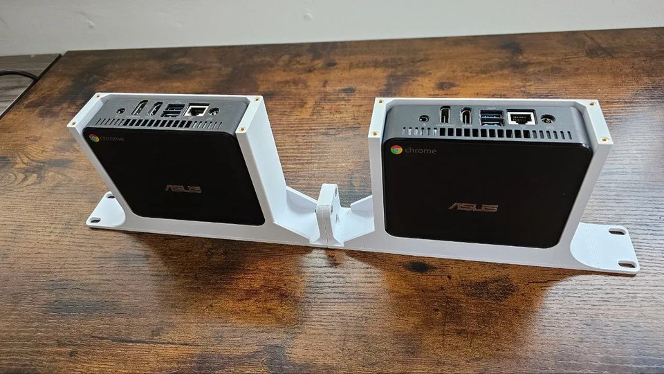 Asus Chromebox CN60 / CN62 19-Inch Rack Mount Bracket – PETG Modular ...