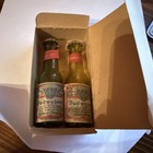 Vintage Budweiser Beer Salt and Pepper Shakers Glass with Original Box Unused — photo 4
