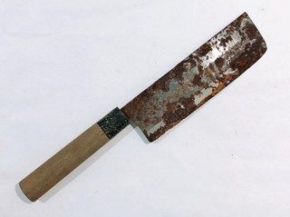 Vintage usuba knife Chef nakiri carbon sujihiki masamoto kitchen tool Whetstone