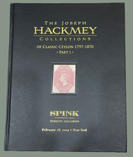 Spink 2009 THE JOSEPH HACKMEY CEYLON COLLECTION Auction catalogue Part 1