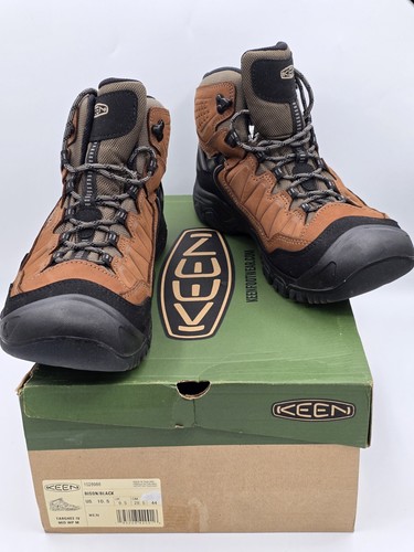 Keen Herren Bequem Targhee IV Mittel Wasserdicht Wanderschuhe - Leder Größe 10,5
