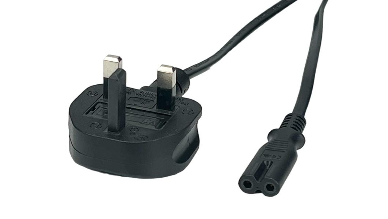 Power Cable UK AC-UK IEC POSAC-C7UK30BK