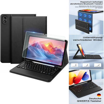 Tastatur Hülle Kompatibel mit Xiaomi Redmi Pad 2 Pro 12 1 Zoll