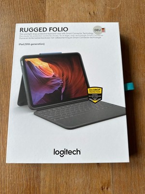 Logitech Rugged Folio Keyboard für das iPad (10 Gen.) QWERTZ