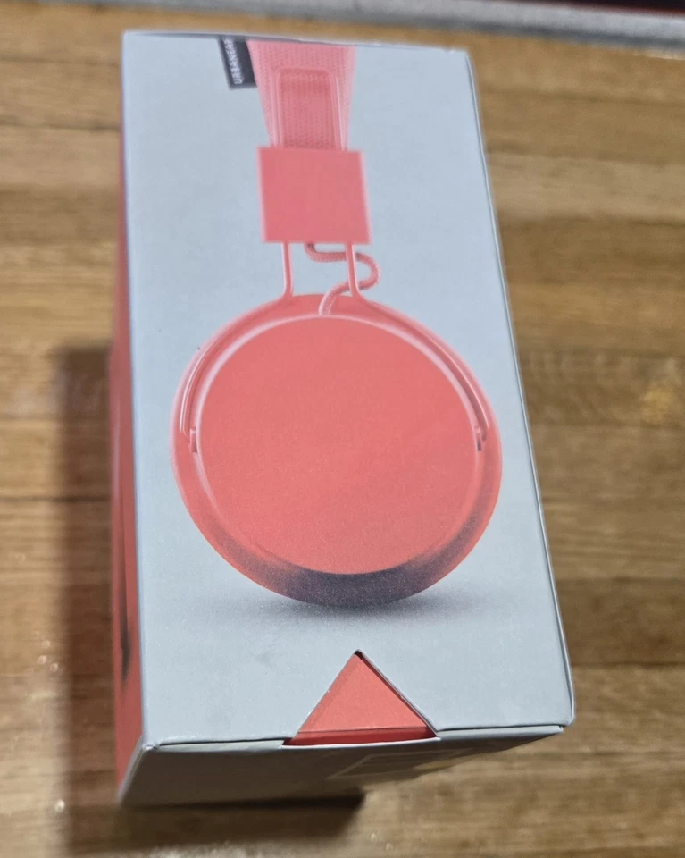 UrbanEars Plattan 2 Auriculares On-Ear, Rojo Tomate Foto 3 de 4