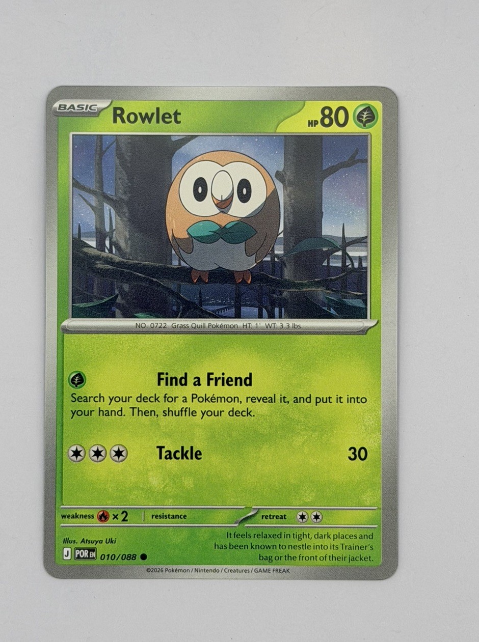 Rowlet 010/088 Me03: Perfect Order Regular
