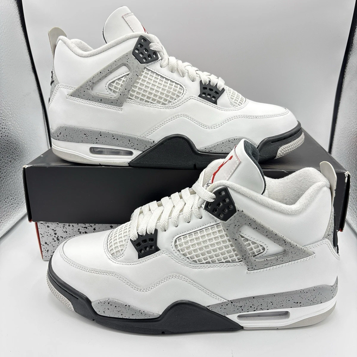 Preços baixos em Jordan 4 Retro OG Mid White Cement | eBay