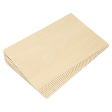 8 Pcs 8x12x1/16" Basswood Sheets 2mm Plywood Sheets Balsa Wood Board