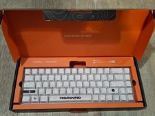 Higround Basecamp 65+ Snowstone Keyboard - Creamy Sound, Hot Swappable