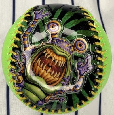 Men In Black Alien Attack Ride Universal Studios Souvenir Baseball Ball