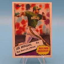 2025 Topps Shoebox Treasures - 1985 Topps Joe Morgan #63