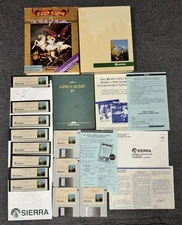 Kings Quest IV The Perils Of Rosella Amiga (1989) Sierra Computer Game TQ