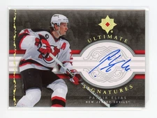 2006-07 UD ULTIMATE COLLECTION ULTIMATE SIGNATURES Patrik Elias #US-PE AUTO