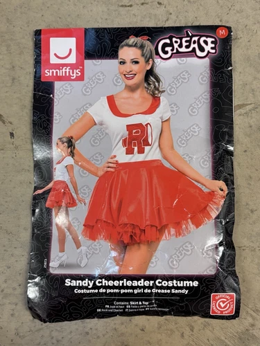 Grease Sandy Cheerleader Medium UK 12-14 EUR 40-42 Costume Fancy Dress Cosplay