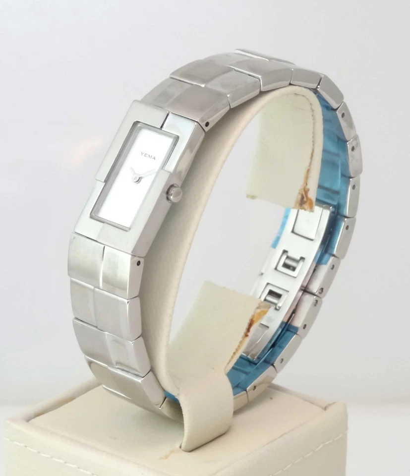 Reloj brazalete YEMA Paris YE 976 para mujer 3-3/4 ligne cuarzo 1/2 *Nuevo vintage con caja Foto 4 de 4