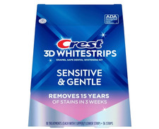 Crest 3D Whitestrips Sensitive Gentle Teeth Whitening 2027