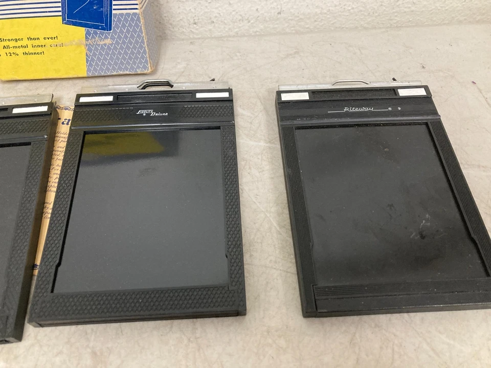 5 Fidelity Deluxe 4X5 Sheet Film Holders Large Format Camera Darkroom - Image 3 of 4