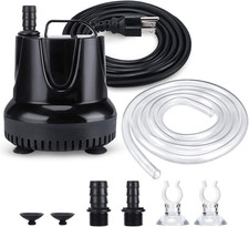 CWKJ Fountain Pump, 550GPH 40W 2200L/H Submersible Water Pump, Durable Outdoor