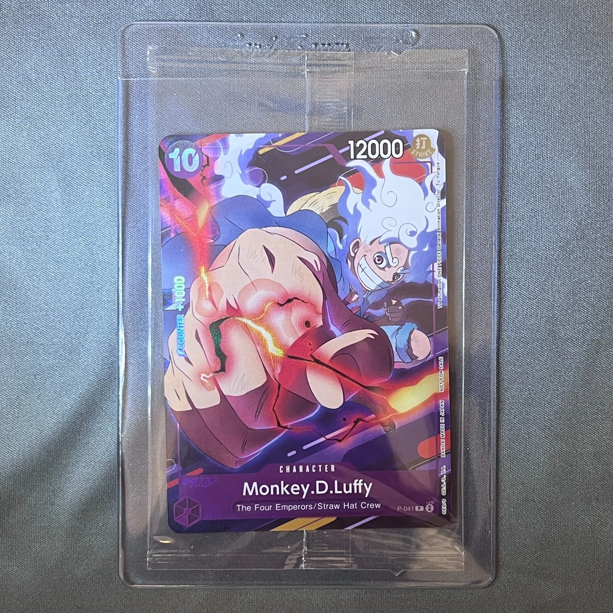 Monkey.D.Luffy P-041 One Piece Promotion Cards for sale | eBay