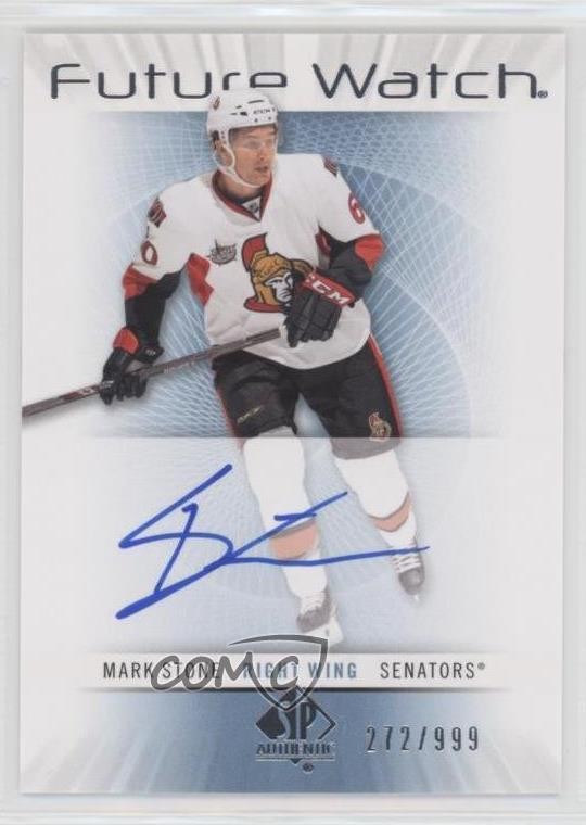 2012-13 SP Authentic Future Watch 272/999 Mark Stone #229 Auto 5a8