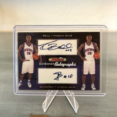 2006-07 Topps Full Court Co-Signers Raja Bell Leandro Barbosa Auto CS-23 Suns