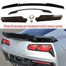 For 2014-2019 Corvette C7 Gloss Black Rear Trunk Spoiler Performance Upgrade For 2014-2019 Corvette C7 Gloss Black Rear Trunk Spoiler Performance Upgrade