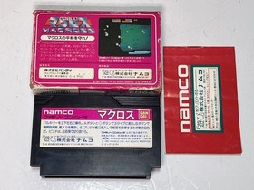 NES The Super Dimension Fortress Macross Box With Instructions Famicom JPN Vinta