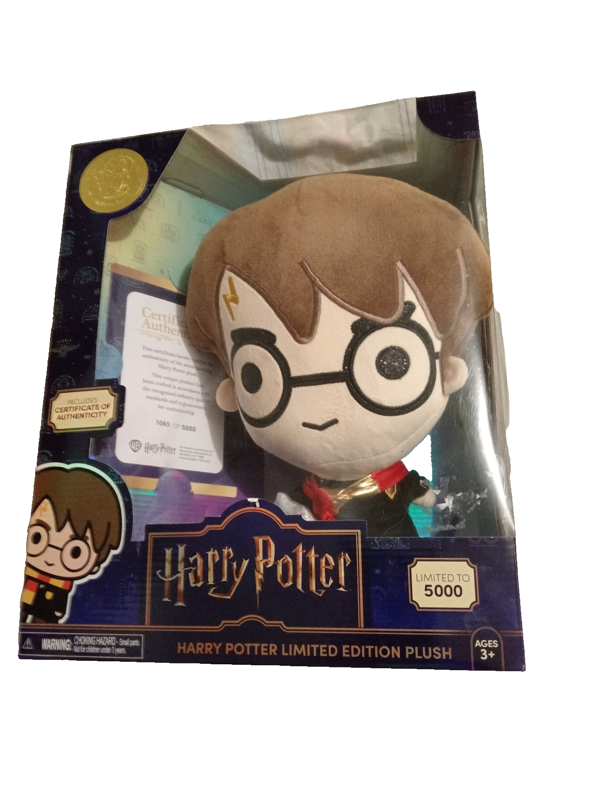 Harry Potter Limited Edition 30cm Plush Doll with COA Brand New In Box