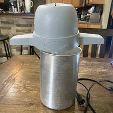 NOSTALGIA ELECTRIC ICE CREAM MAKER 4 Quart Motor ICMP4 Includes Canister