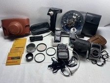 Vintage Camera Photography Lot 21 Pieces Minolta Yashica Kodak Hoya GE Honeywell