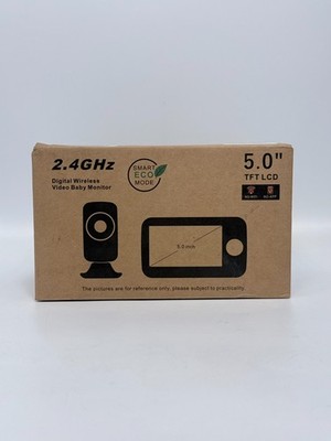 Vtimes Wireless Baby Monitor 2.4GHz 5.0'' TFT LCD Digital Video Baby Monitor NEW