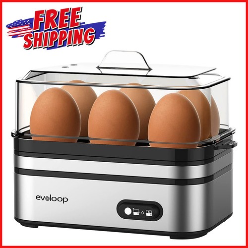 CUOCIUOVA RAPIDO ELETTRICO Uova Sorede Cacciapatate Capacità 6 Uova - Foto 1 di 11