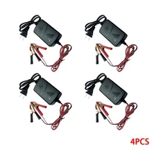 4PCS Car Battery Charger Maintainer Auto 12V Trickle RV For Truck Motorcycle ATV