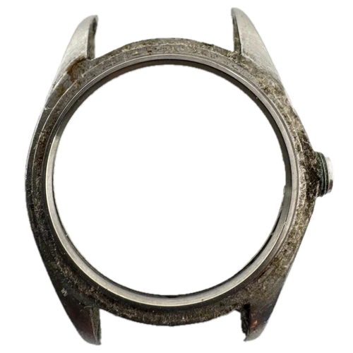 Vintage Rolex 6517 Ladies Wristwatch Case Stainless Steel Center Only Swiss