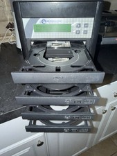 Microboards DVD/CD Duplicator Tower 1-to-4 Tested Powers On QD-DVD Untested