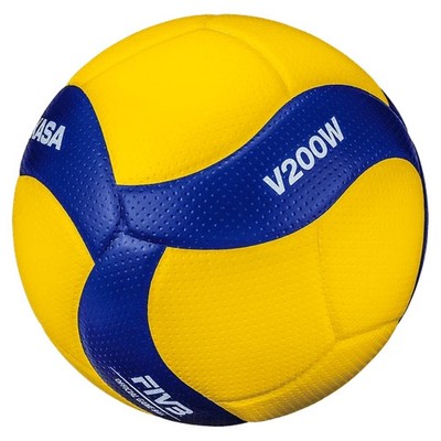 Mikasa V200W 2019 Official FIVB Indoor outdoor Volleyball size 5 - Blue/Yellow