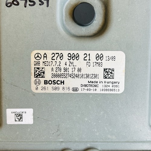 Genuine Mercedes OEM A45 CLA45 M133 ECU 2017 2.0L turbo AMG A2709002100 - Picture 15 of 21