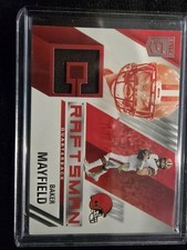 Panini 2021 Donruss Elite Craftsman Baker Mayfield #CJ7 Browns NFL Memorabilia