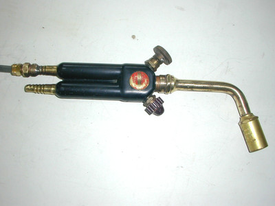 Vintage National Welding Type 3A Blowpipe Air/Gas Torch with extras USA