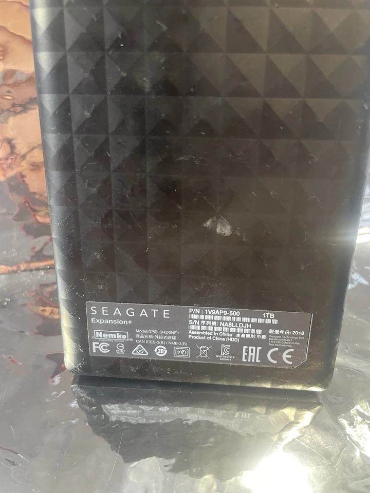 Seagate Expansion+ 1TB Externe Festplatte – USB 3.0 – getestet & funktionsfähig - Bild 2 von 3