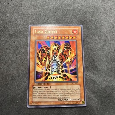 Lava Golem IOC-SE4 Invasion of Chaos Limited|Limited Edition