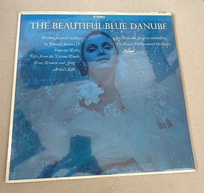 SEALED LP Strauss Jr Royal Phil Orch Beautiful Blue Danube Capitol MINT