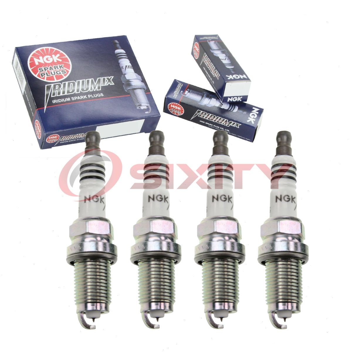 4 pc NGK Iridium IX Spark Plugs for 2004-2008 Acura TSX 2.4L L4 Ignition nz